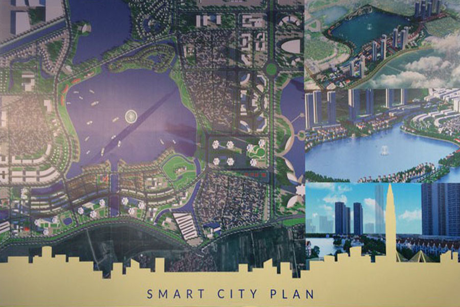 Vị trí Thành phố Thông minh của Brg Hải Bối Đông Anh