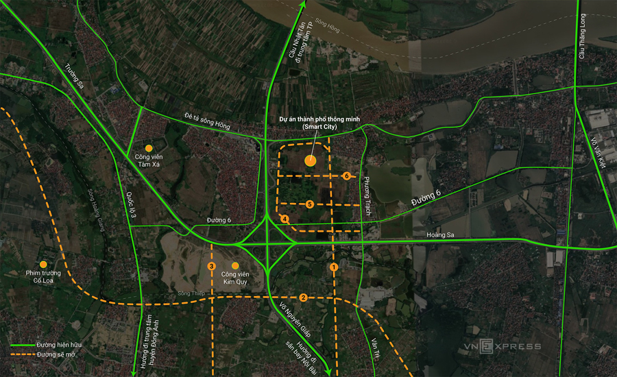 Vị trí Brg Smart City ở đâu?